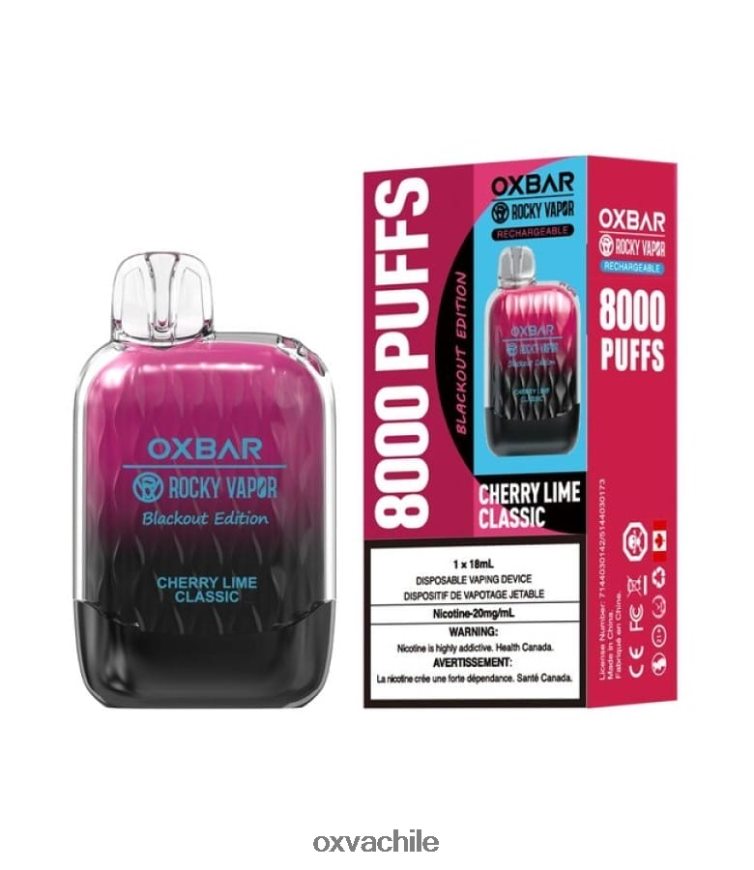 OXVA price - clásico de lima cereza 8VJ86T44 OXVA OXBAR G8000