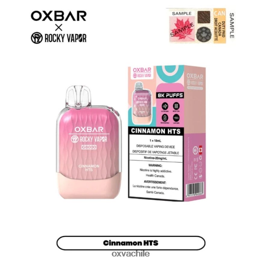 OXVA shop - canela 8VJ86T12 OXVA OXBAR G8000