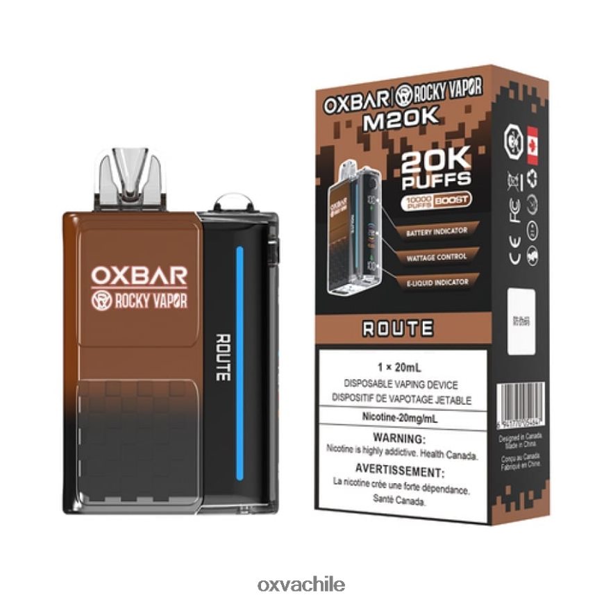 OXVA factory - ruta 8VJ86T5 OXVA OXBAR M20K