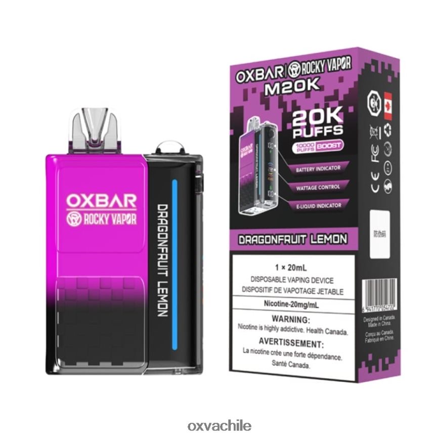 OXVA price - limón de fruta del dragón 8VJ86T4 OXVA OXBAR M20K