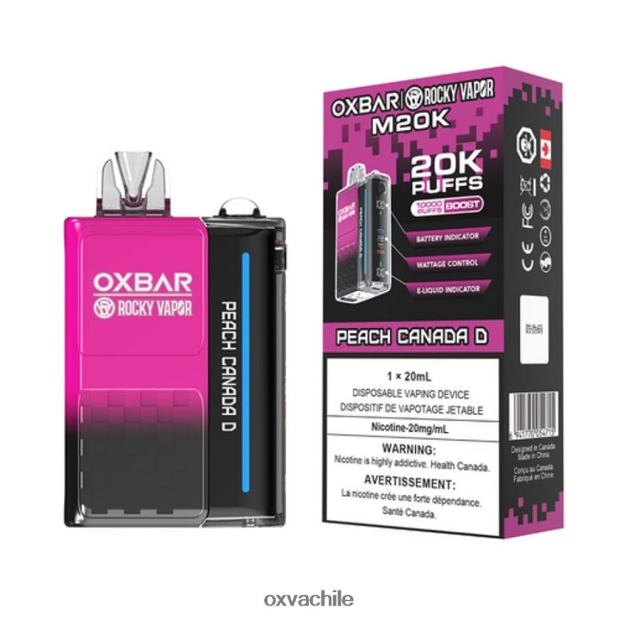 OXVA review - melocotón canadá d 8VJ86T6 OXVA OXBAR M20K