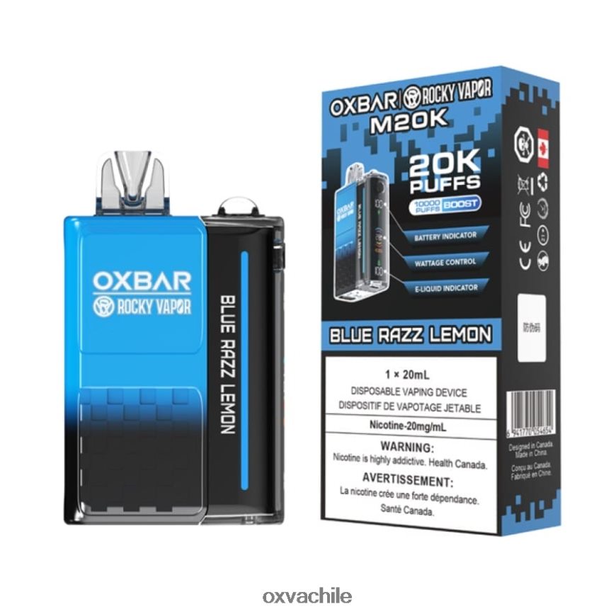 OXVA shop - limón razz azul 8VJ86T2 OXVA OXBAR M20K