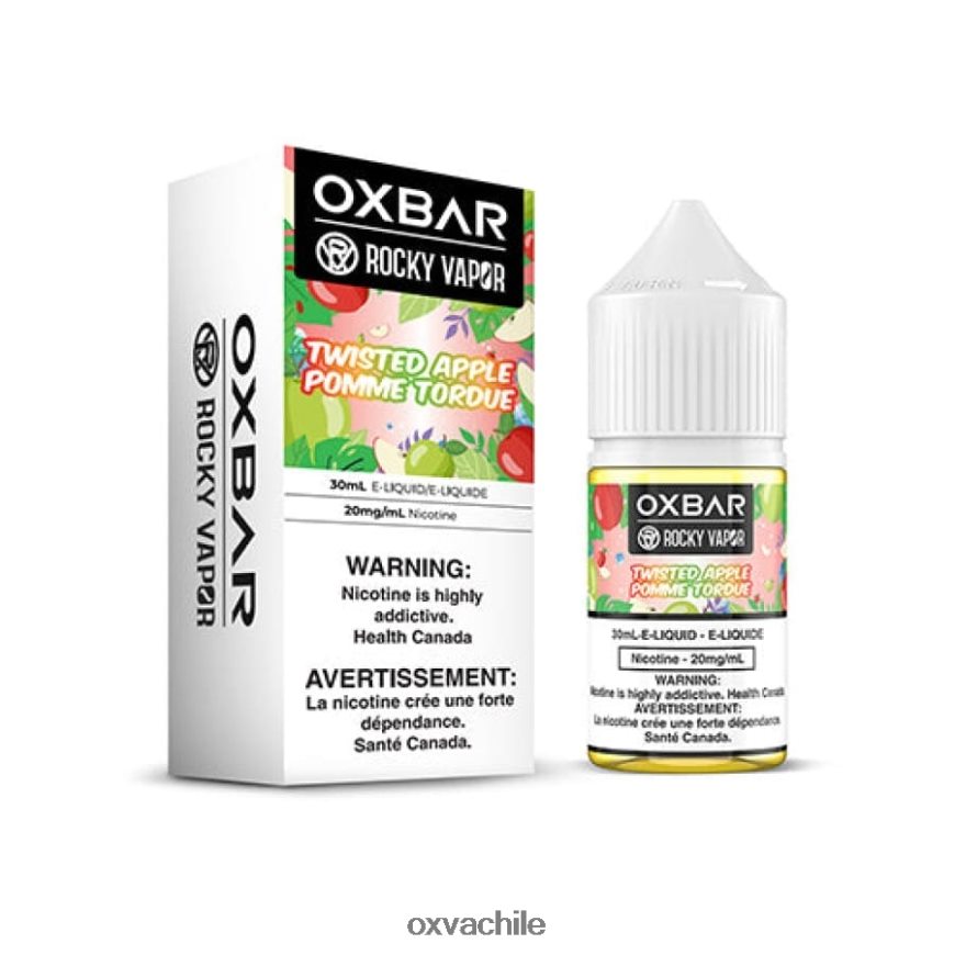 OXVA Chile - manzana retorcida 8VJ86T51 OXVA OXBAR 30 ml de sal nic