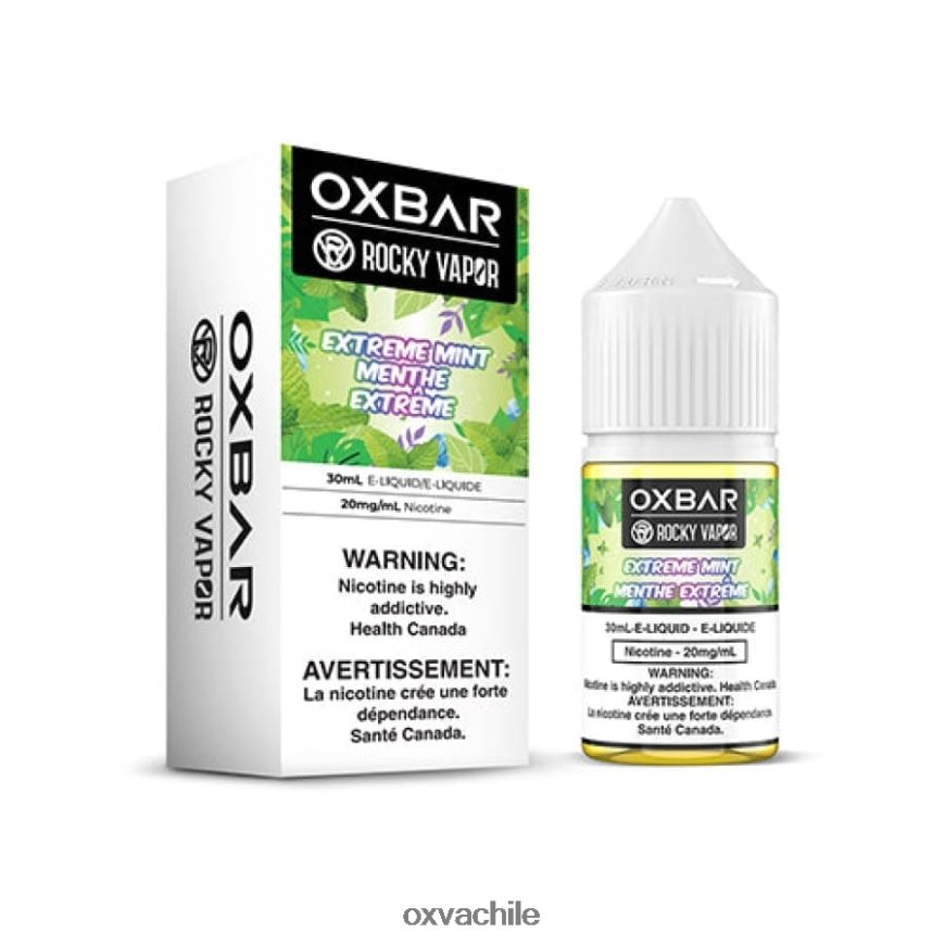 OXVA e cig - menta extrema 8VJ86T48 OXVA OXBAR 30 ml de sal nic
