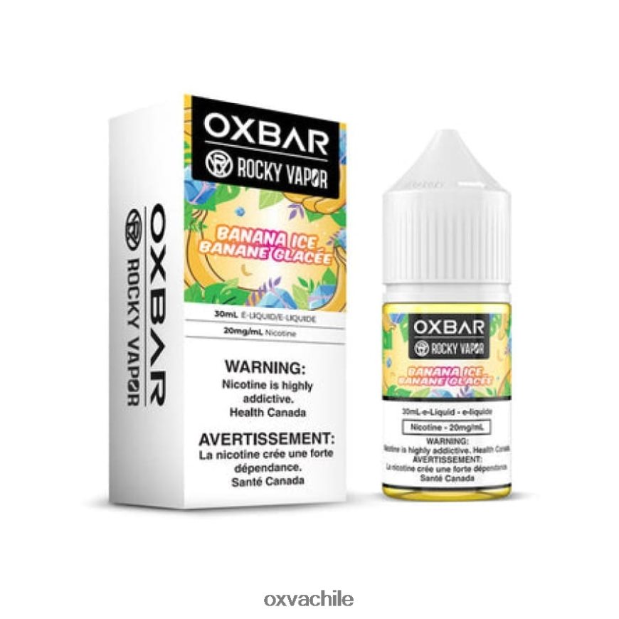 OXVA factory - hielo de plátano 8VJ86T55 OXVA OXBAR 30 ml de sal nic