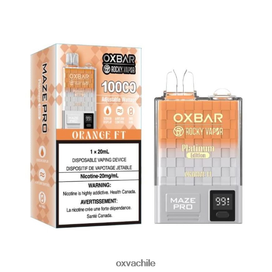 OXVA factory - pies naranja 8VJ86T15 OXVA OXBAR MAZE PRO 10000