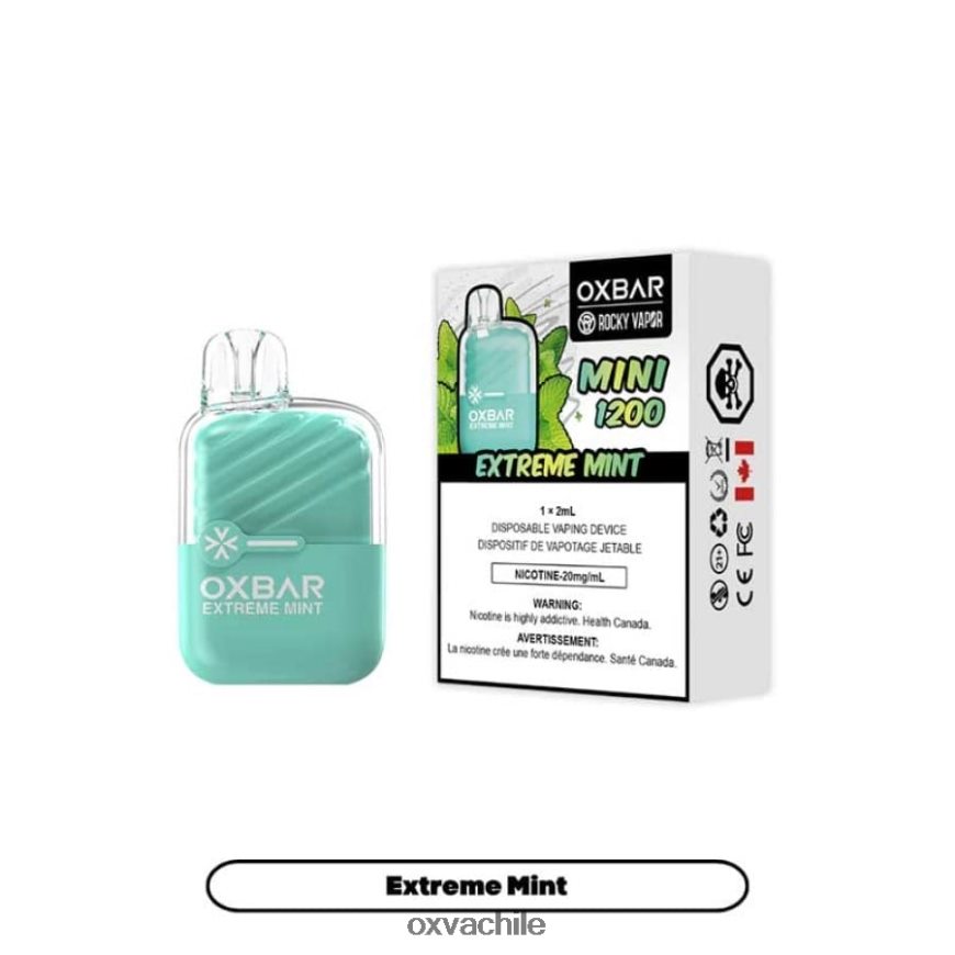 OXVA e cig - menta extrema 8VJ86T8 OXVA OXBAR MINI 1200