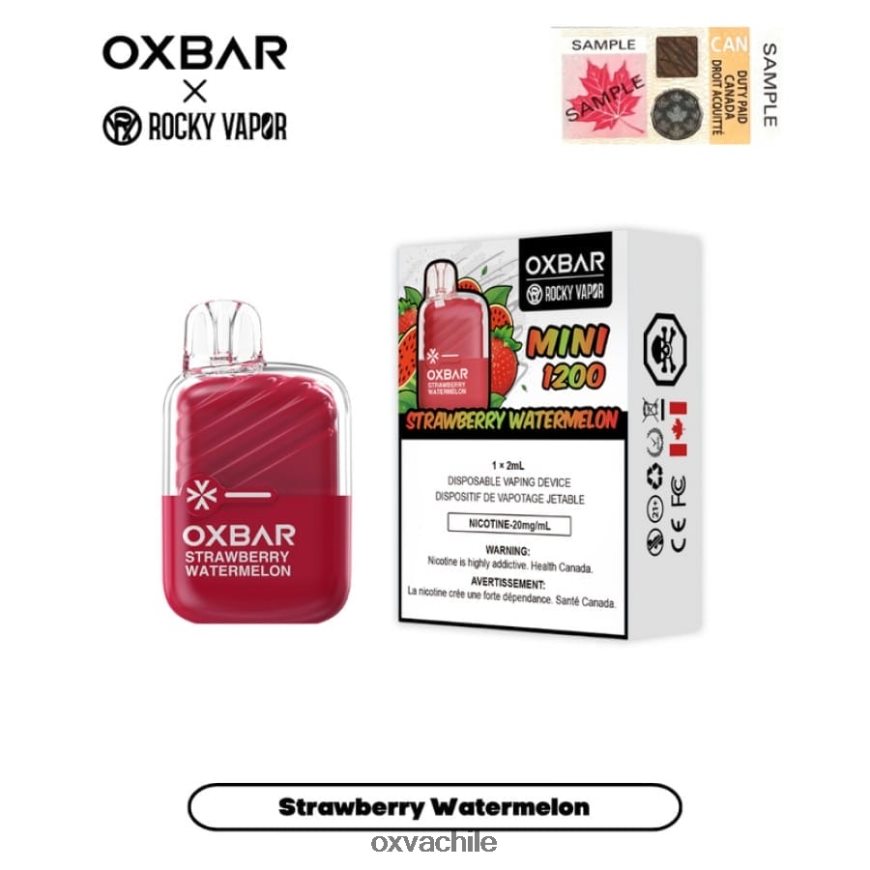 OXVA e cig - sandia fresa 8VJ86T18 OXVA OXBAR MINI 1200