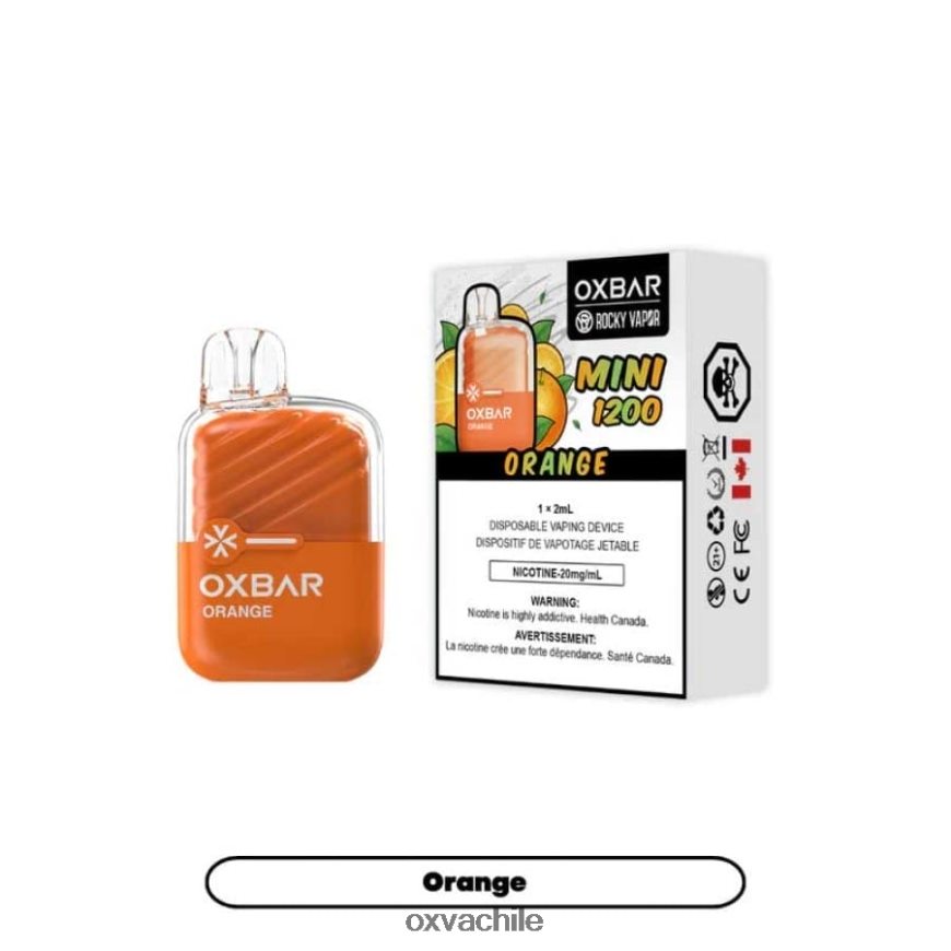 OXVA vape flavors - naranja 8VJ86T7 OXVA OXBAR MINI 1200