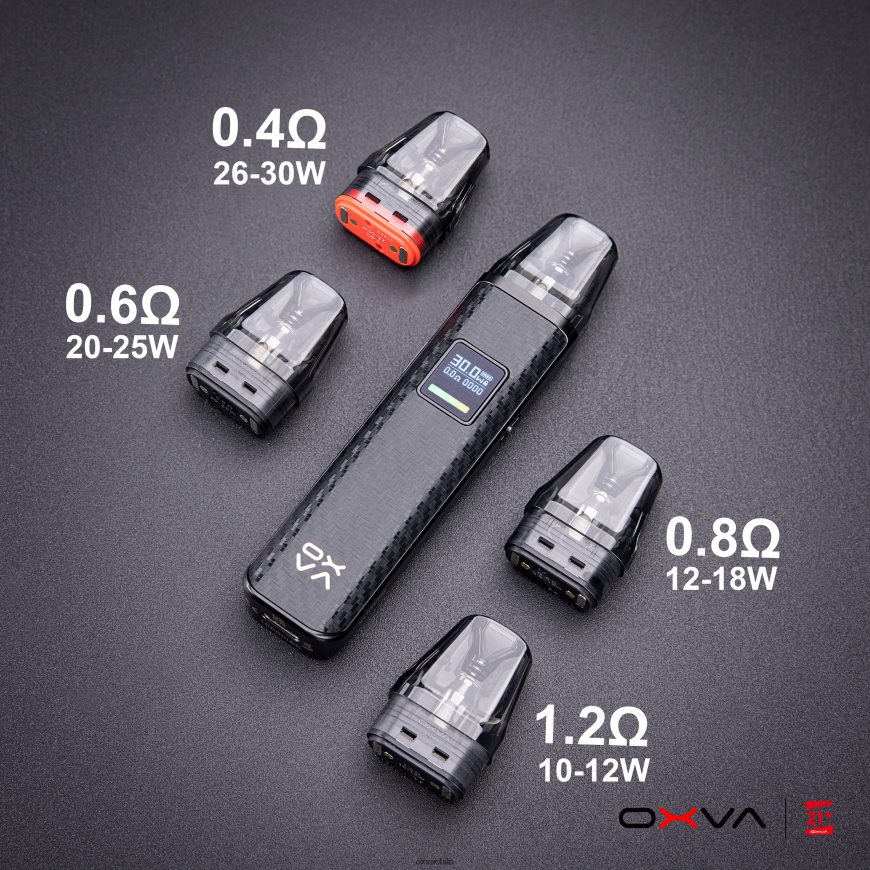 OXVA online store - gris 8VJ86T83 OXVA XLIM V3 llenado superior del cartucho